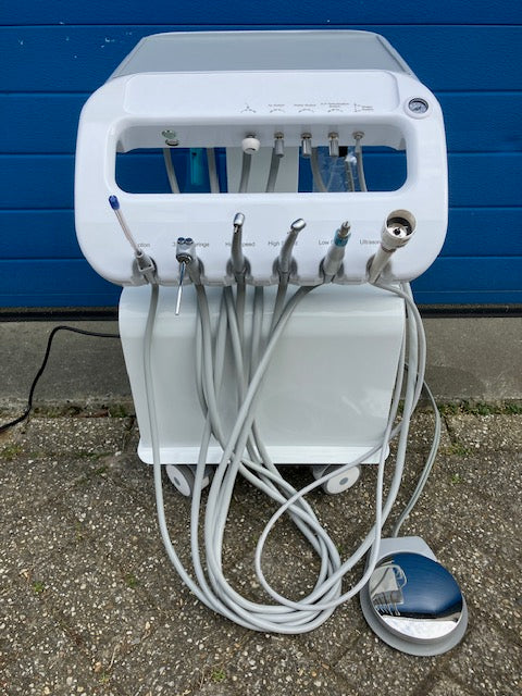 zelfst. dentale unit 2 high speed aansluitingen en hoog/laag