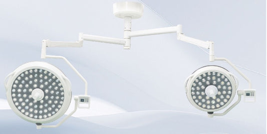 Dubbele operatielamp LED met plafondbevestiging