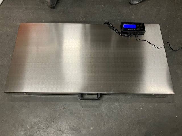 Weegplateau veterinair 103x53 praktijkinrichting