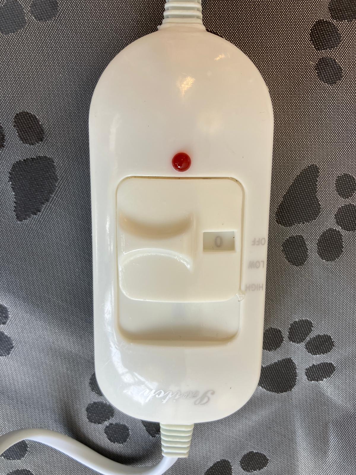 Warmtemat groot model (50x70) voor veterinair gebruik met 2 standen