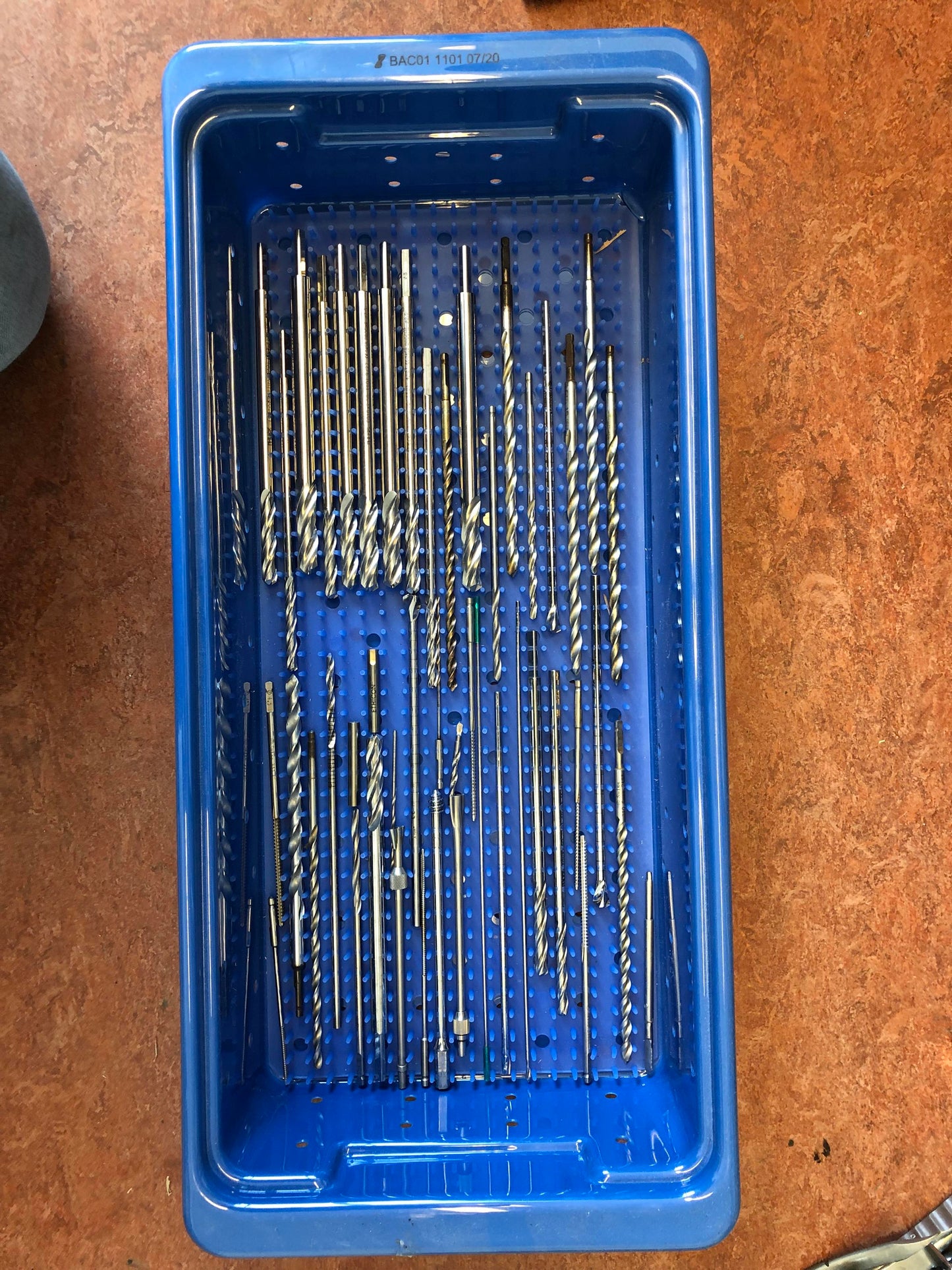 Orthopedisch instrumentarium beitels, gutsen, boren en overig
