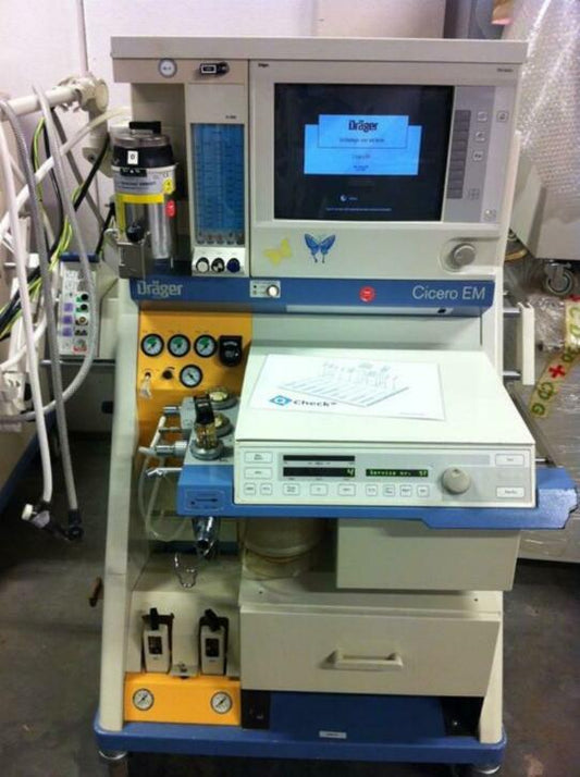 Dräger Cicero anesthesietoestel zonder verdamper