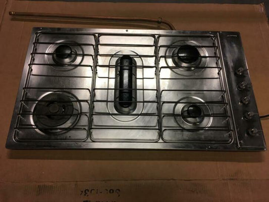Gaskookplaat inbouw 5-pits Smegg