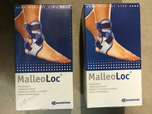 stabilisatie orthese enkel recht links Bauerfeind